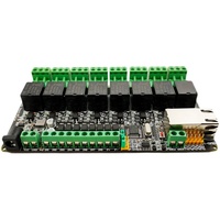 Module de relais réseau RTU 2/4/6/8 canaux, sortie Ethernet, télécommande, module IO TCP/IP AC/12V/24V ZC-JM10-SS2