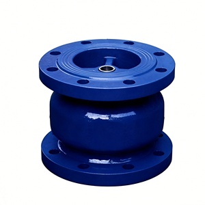 Válvula de Retención Silenciosa con Brida, de Hierro Dúctil, Reductora de Ruido para Suministro de Agua, DN50-DN300 PN16 - Product Image 2