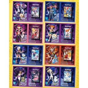 Timbres JPS Briefmarken chinois Pokemoned 3D, aimants de réfrigérateur, <span class=keywords><strong>collection</strong></span> d'albums de timbres, série de boîtes mystère Pokemoned, boîte de boosters Pokemoned - Product Image 6