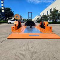 Remorque motorisée à descente de niveau 2,5T, sans rampe, hauteur de levage 420 mm, remorque utilitaire robuste pour supercar et VTT