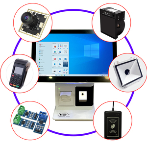 15.6 inch tất cả-trong-một Máy tính để bàn PC POS máy với đôi màn hình cảm ứng máy in QR Scanner Card Reader cho cửa hàng bán lẻ SDK chức năng - Product Image 6