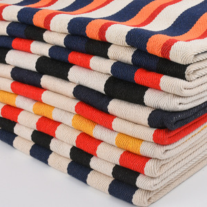 Poplin <b>Fabric</b> Stripes Polyester Cotton 120GSM <b>Medium</b> Weight Breathable Home Textile Bedding Material - Product Image 1