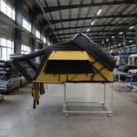 Tente de toit rigide End Up Hard Shell ABS 420D Oxford 2 places, imperméable, anti-moisissure, 4 saisons, SUV 4x4