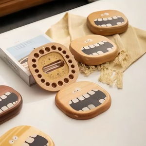 Baby tooth storage <b>box</b>, tooth keepsake <b>box</b>, for boys and girls, baby teeth replacement collection <b>box</b>, other types of tooth - Product Image 2