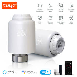 Умный Wi-Fi термостат с контроллером температуры подогрева пола, цифровой умный термостатический радиаторный клапан, PST-TRV603 - Product Image 2