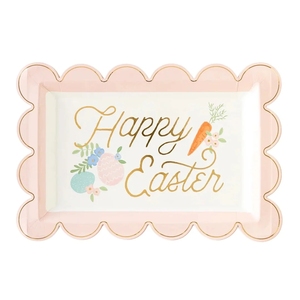 ชุดจานกระดาษแบบใช้แล้วทิ้งชุดเครื่องใช้บนโต๊ะอาหารสำหรับงานเลี้ยงอีสเตอร์ตามสั่ง - Product Image 1