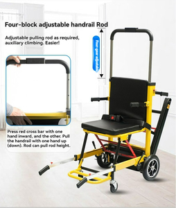 Silla Salvaescaleras Eléctrica Motorizada al por Mayor, Equipo de Rehabilitación, Silla de Ruedas <span class=keywords><strong>para</strong></span> Evacuación y Rescate, WCHT - Product Image 5