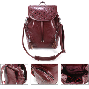 Mochila Universal de Cuero, Mochila de Moda para Mujer, Mochila de Viaje, Mochila Casual para el Día a Día, Gran Capacidad - Product Image 4