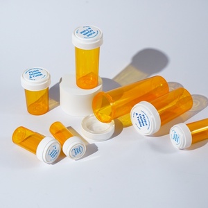 Frascos de PP color ámbar de 8-60 ml con tapa a prueba de niños y extremo de fácil apertura para envasado farmacéutico - Product Image 3
