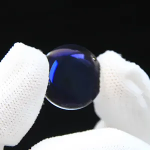 Personnalisé silice fondue 60/40 40/20 diamètre 15mm verre optique projecteur concave convexe lentille