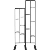 Présentoir en métal pour Pot de fleurs, étagère sur pied, à 5 niveaux, support de présentation pour plantes à fleurs