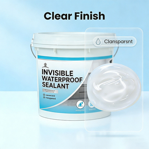 Peinture universelle transparente écologique en acrylique/polyuréthane, agent <span class=keywords><strong>hydrofuge</strong></span> invisible, revêtement de bâtiment imperméable - Product Image 3