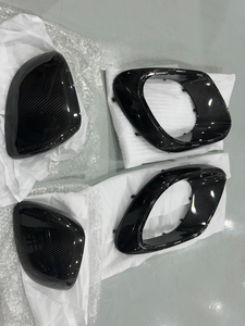 Kit carrosserie en fibre de carbone sèche pour Mercedes Benz Classe S W223 S63 <span class=keywords><strong>2021</strong></span>+ <span class=keywords><strong>AMG</strong></span> Diffuseur arrière Jupe latérale Couvercle de rétroviseur Pare-chocs avant Ventilation - Product Image 1