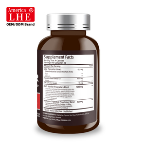 Fabricante de Suplementos Bloqueadores de DHT de Marca Privada, Complejo para el Cabello y Apoyo al Sistema Inmunológico, Cápsulas Bloqueadoras de DHT - Product Image 3