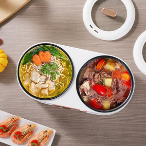 Double Pot <b>Electric</b> Hot Pot Smart Cooker Stainless Steel Heating Plate Microcomputer Control Household Integrated Cooking - Product Image 1