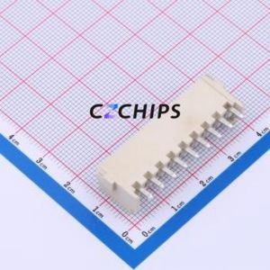 HC-VH-9AWT Wire-to-Board Pin Header SMD,P=3.96mm,Horizontal Mount Connector 1x9P 3.96mm Horizontal Mount VH - Product Image 2