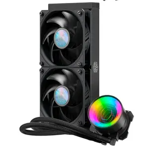 <span class=keywords><strong>Cooler</strong></span> <span class=keywords><strong>Master</strong></span> Silent CPU Radiateur avec LED RGB Style Roulement À Billes Refroidi À L'eau Bureau <span class=keywords><strong>PC</strong></span> Cas Air Type Ordinateur Cas De Chine - Product Image 1