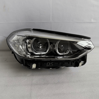Pour BMW X3 Phares avant G08, éclairage avant X4, lentille xénon G02, éclairage LED, couvercles de lampes gauche et droite, module d'assemblage, ampoules OEM