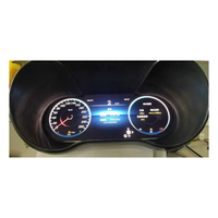 Speedometer Digital LCD Dashboard Mobil 12.3 inci untuk Benz C Class/GLC Class W205/W253 2015-2018