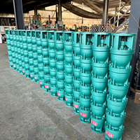 Pompe submersible pour puits profond de la série QJ, 10 pouces, 380V, grand débit, haute pression, pompe multi-étages pour l'irrigation agricole et l'alimentation en eau