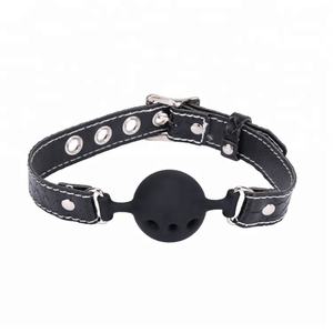 SM Mouth Ball Bondage Restraints Soft Ball Gag BDSM Adult Sexy Toys K9 Game - Product Image 1