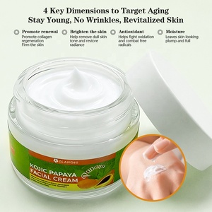 Soin Visage Anti-rides et Raffermissant à l'Acide Hyaluronique, Céramide, Niacinamide, <span class=keywords><strong>Aloe</strong></span> <span class=keywords><strong>Vera</strong></span> et Collagène, Alternative au Rétinol, Marque Blanche - Product Image 5
