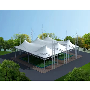 Carpa para cancha de tenis, cubierta para cancha de baloncesto, estructura tensada, techo deportivo, estructuras tensadas para estadios, fabricante de estructuras tensadas - Product Image 1
