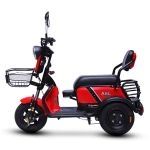 2024 Hot selling latest three wheel electric tricycle newly cheap electric scooter tricycle