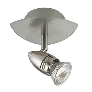 SPOT SUNNY 1 LUCE NIKEL - 1XGU10 5W LED 2700K 400lm - Product Image 1