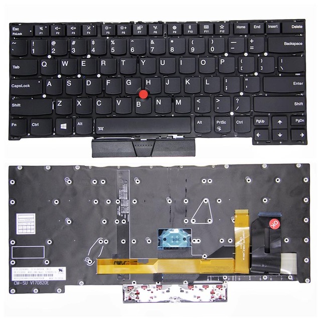 New Genuine Original US Keyboard for Lenovo Thinkpad T490S T495S P1 T13S T14S Gen1 X1 Extreme
