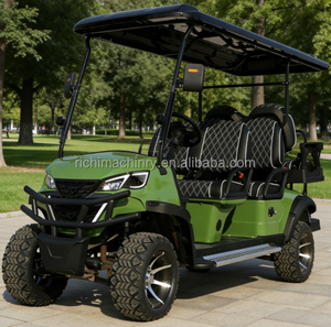 Carrito de Golf Eléctrico de 6 Plazas Silent Comfort, Bajo Ruido, Directo de Fábrica, para Recorridos Ecológicos en Zonas Húmedas - Product Image 4