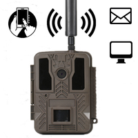 Caméra de chasse 4G avec vision nocturne, SMS, MMS, e-mail, 36MP, 1080P, pièges photo, caméras cellulaires avec application