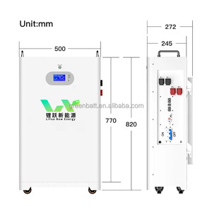 Nhà năng lượng mặt trời Pin <span class=keywords><strong>48V</strong></span> 230ah 280ah <span class=keywords><strong>LiFePO4</strong></span> Stackable tầng đứng pin dễ dàng di chuyển với Lai Lưới kết nối - Product Image 4