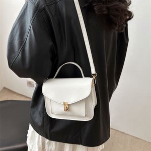Sacs à main de luxe rétro pour femmes, couleur unie, sac bandoulière polyvalent, sac à main tendance pour femmes - Product Image 6