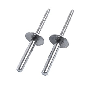 Rivets à double capuchon personnalisés 5 mm 11 mm en acier inoxydable - Product Image 2