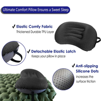 Usine Vente Chaude Voyage Oreiller Voyage Tête Coussin Camping Oreiller Voyage Gonflable Plage Oreiller