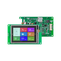 Pantalla Táctil HMI IPS Wizee de 3.5 Pulgadas, 320*480, RS232/TTL, Serial