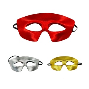 Masque de fête d'Halloween brillant HLC ODM pour hommes, masque de <span class=keywords><strong>mascarade</strong></span> pour fête d'Halloween et bal de Mardi Gras, masque pour les yeux demi-visage - Product Image 4
