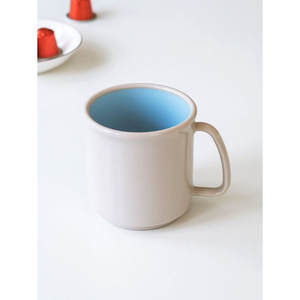 400 ml cielo blu bicolore tazza di plastica - Product Image 1