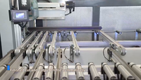 Perfil de Aluminio Parker Inteligente CNC-45 ° -45 °   Centro de Mecanizado Integrado Any AngleI con Sierra y 4 Cabezas de Fresado