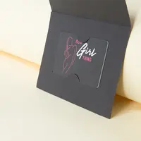 Benutzer definierte Logo Sobres VIP Geschenk Kreditkarte Box Hülle Schieber Schublade Business Einladung karte Umschlag Verpackung