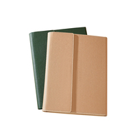 Meilleure vente classeur en cuir planificateur budget porte-documents couverture matériel imprimé style A5 organisateur tailles cahier