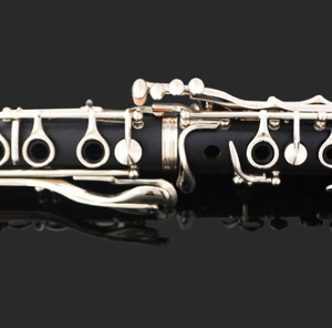 <span class=keywords><strong>Clarinetto</strong></span> in Si Bemolle <span class=keywords><strong>a</strong></span> 17 Chiavi, Strumento <span class=keywords><strong>a</strong></span> <span class=keywords><strong>Fiato</strong></span> Nero con Custodia - Product Image 4