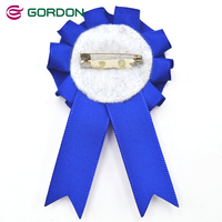 Rubans Gordon 5 CM, Badge Rosette en Satin, Médaille Personnalisée, Récompenses de Reconnaissance, Écologique, Haute Ténacité, Concours Équestres