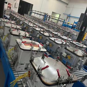 Özel Tasarım Ağır Hizmet Tipi Paslanmaz Çelik Zincir Konveyör Sistemi - Endüstriyel Malzeme Taşıma - Product Image 3