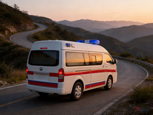 Nouvelle ambulance modèle 2026, diesel automatique avec système de réanimation pour usage hospitalier, services de sauvetage urbains et ruraux - Product Image 1