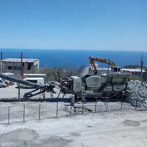 Mesin penghancur pasir basal Quartz tambang Set lengkap Harga garis penghancur kerikil 200tph tanaman batu batu