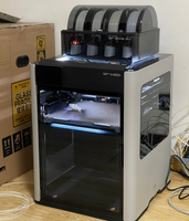 Imprimante 3D FDM Core-XY fermée, grande taille 350*320*325mm, double buse, multi-matériaux, haute vitesse max 600mm/s, Global H2D AMS Combo