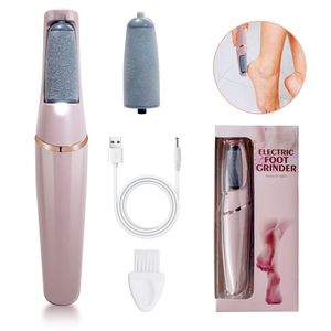 Dispositivo Eléctrico para Remover Callos y Exfoliar los Pies con Alimentación USB y Cabezales <span class=keywords><strong>de</strong></span> Repuesto para Pedicura - Product Image 1