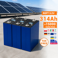 Cellule prismatique LiFePO4 de qualité A REPT 3.2V 314Ah 324Ah 280Ah 340Ah, batterie au phosphate de fer et de lithium en stock UE PL pour système solaire